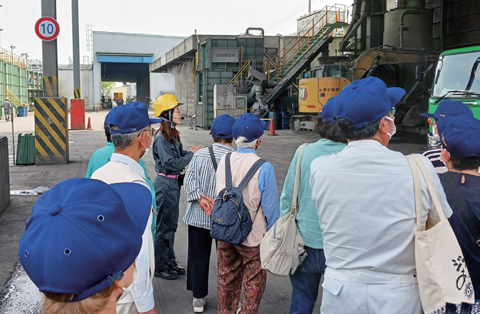 Plant tours are held regularly inciting residents in surrounding area